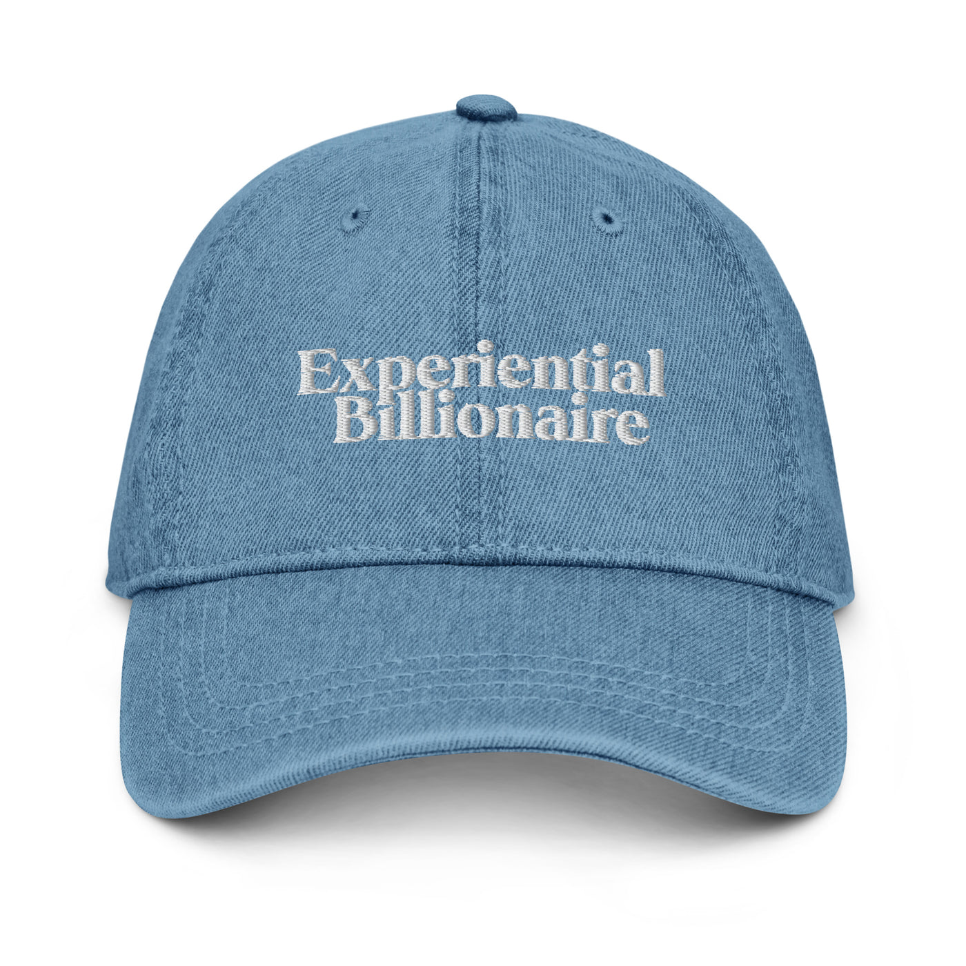 Experiential Billionaire Denim Hat