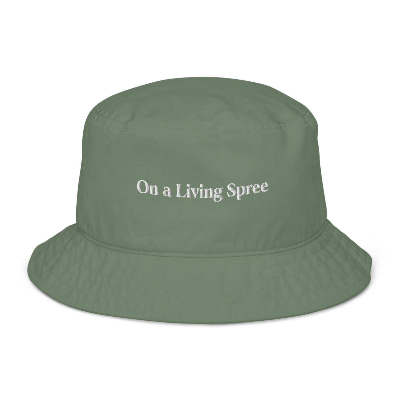 On a Living Spree Organic Bucket Hat