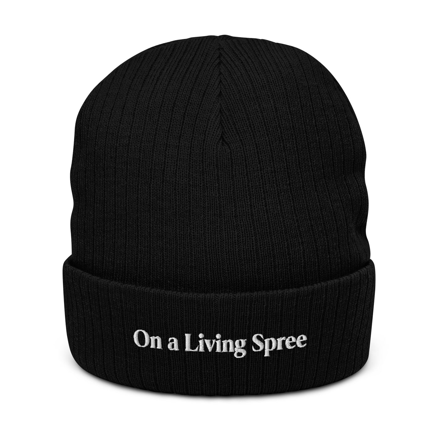 On a Living Spree Recycled Cuffed Beanie