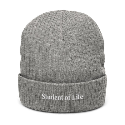 Student of Life Recycled Cuffed Beanie