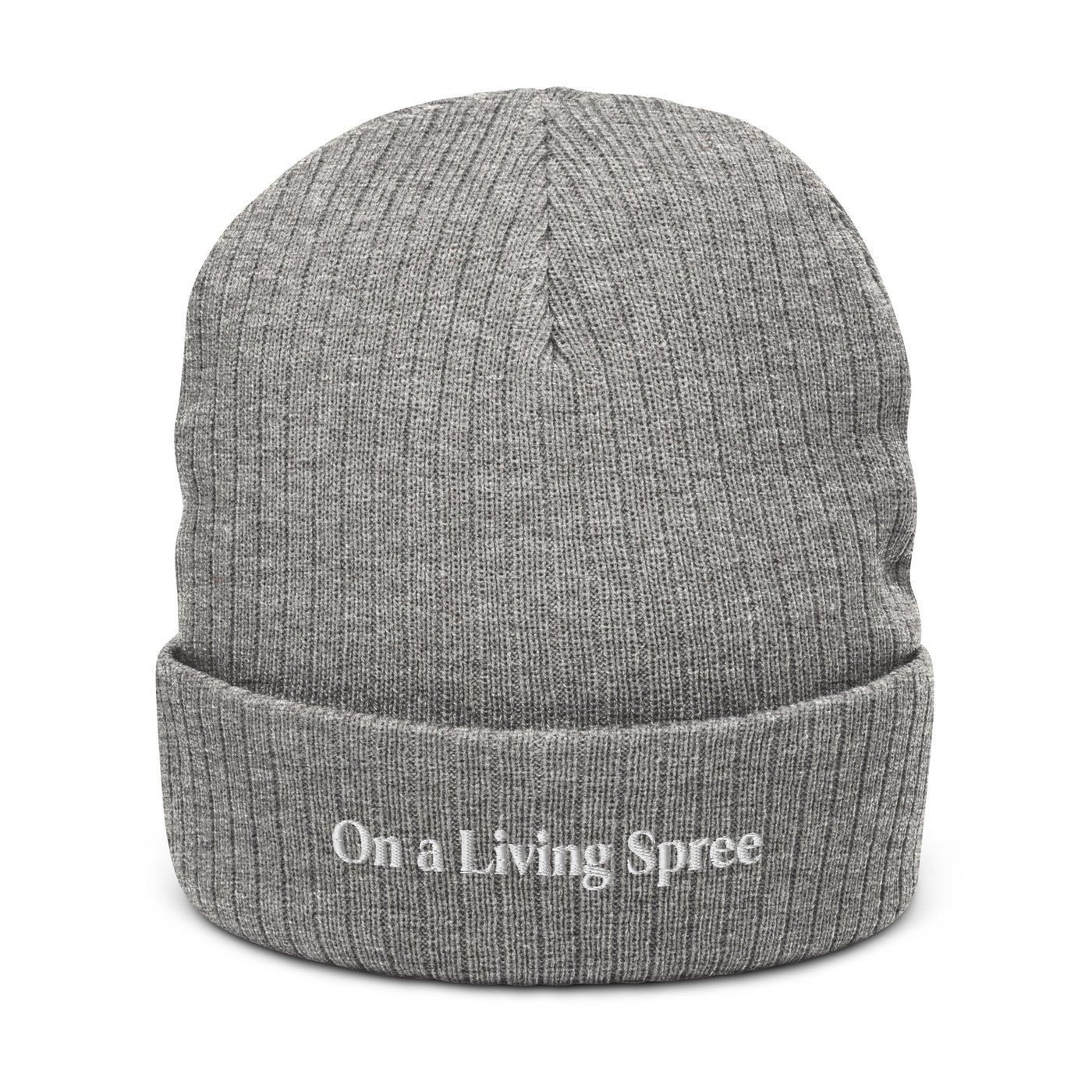 On a Living Spree Recycled Cuffed Beanie