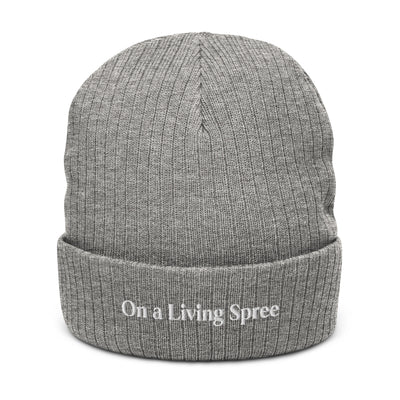 On a Living Spree Recycled Cuffed Beanie