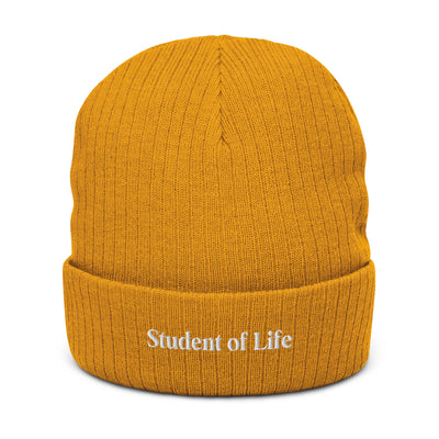 Student of Life Recycled Cuffed Beanie