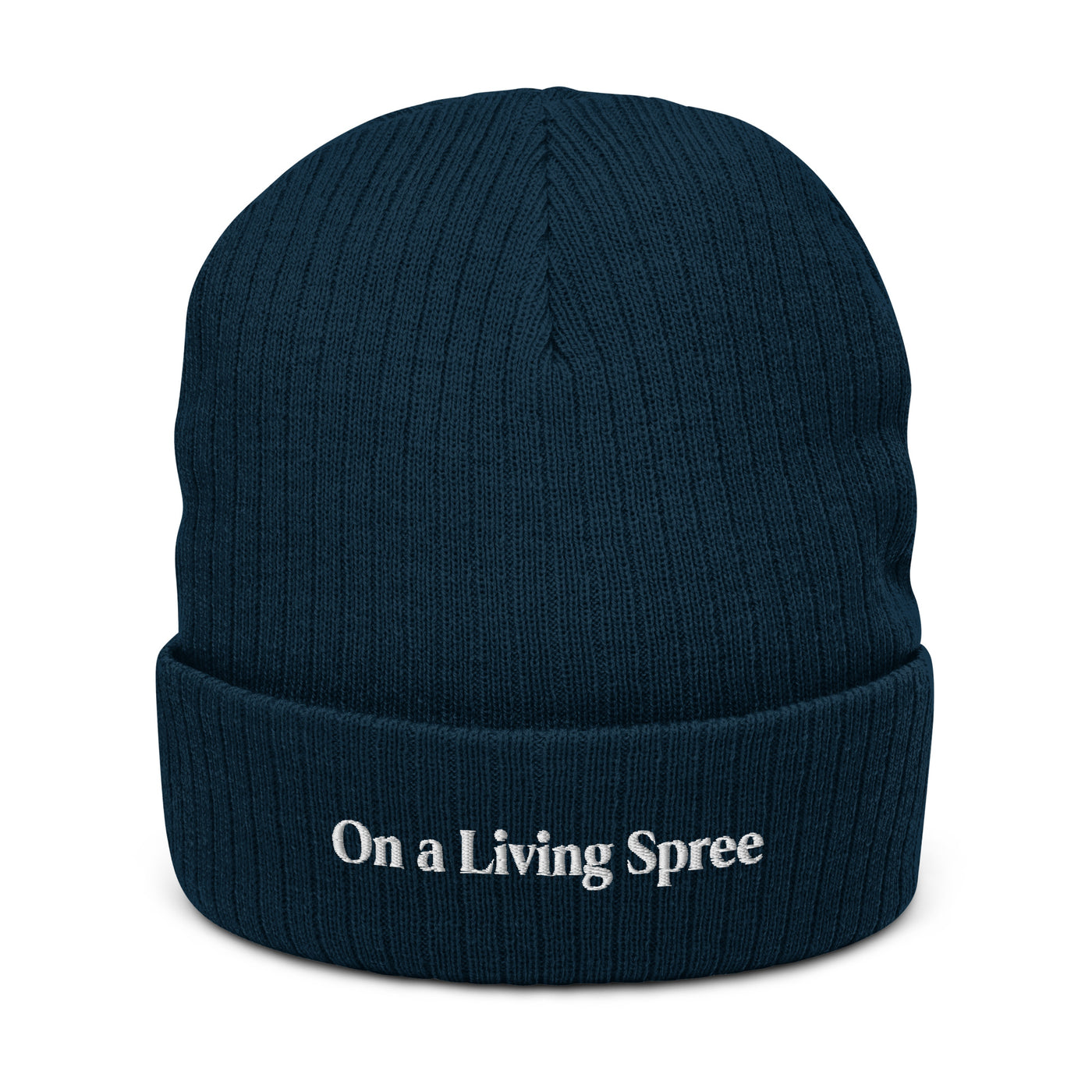 On a Living Spree Recycled Cuffed Beanie