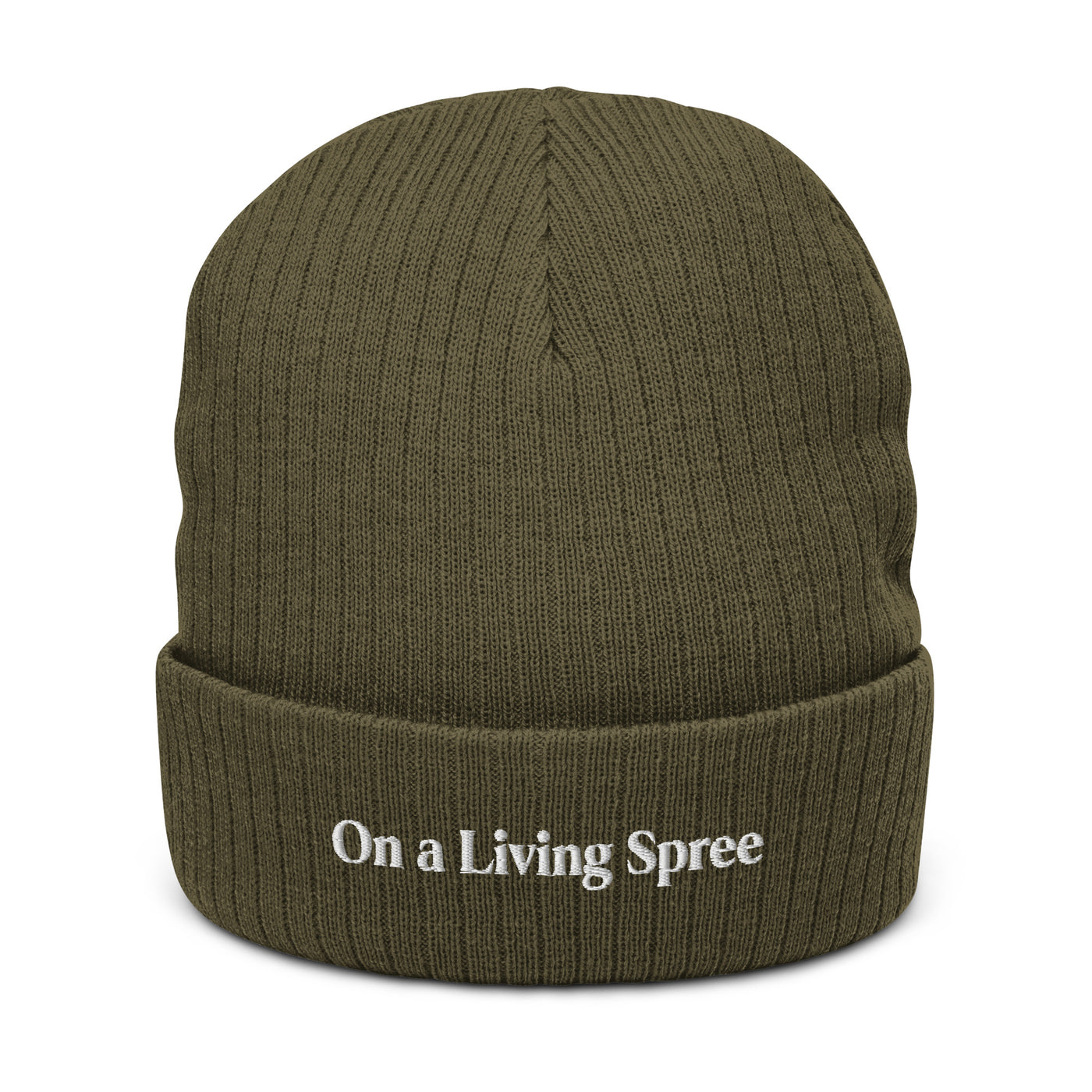 On a Living Spree Recycled Cuffed Beanie