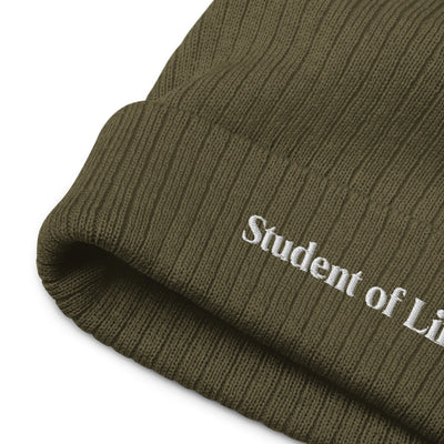 Student of Life Recycled Cuffed Beanie