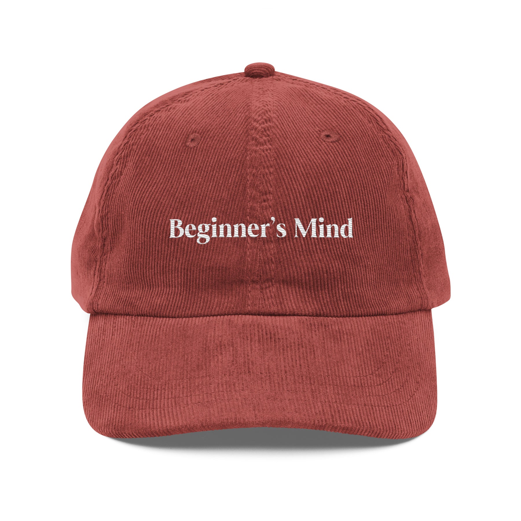 Beginner's Mind Vintage Corduroy Cap – Experiential Billionaire