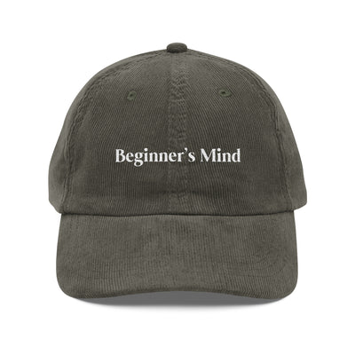 Beginner's Mind Vintage Corduroy Cap