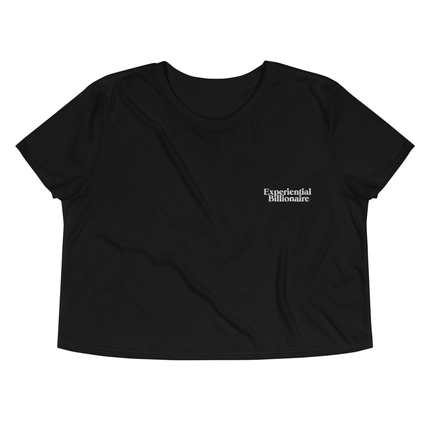 Womens Experiential Billionaire Crop Tee