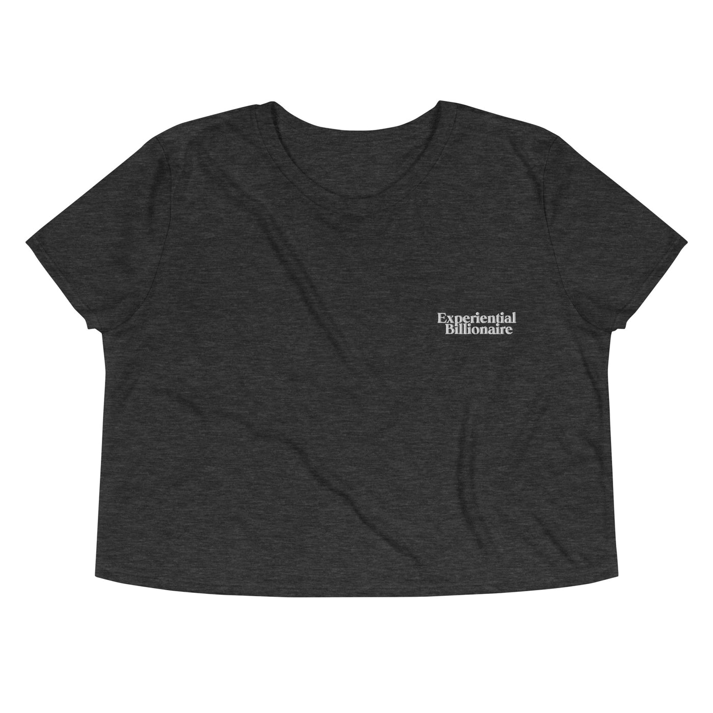 Womens Experiential Billionaire Crop Tee