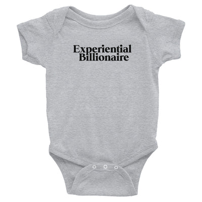 Experiential Billionaire Baby Onesie