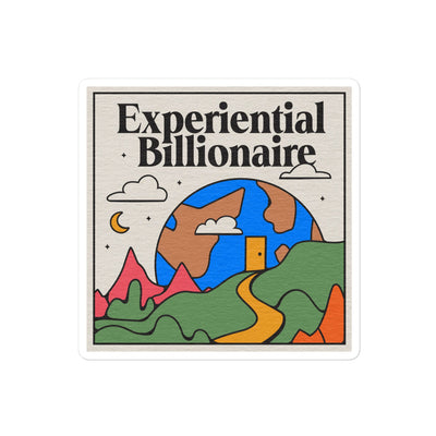 Experiential Billionaire Lockup Sticker