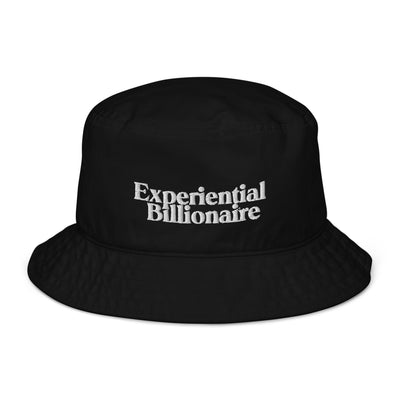 Experiential Billionaire Organic Bucket Hat