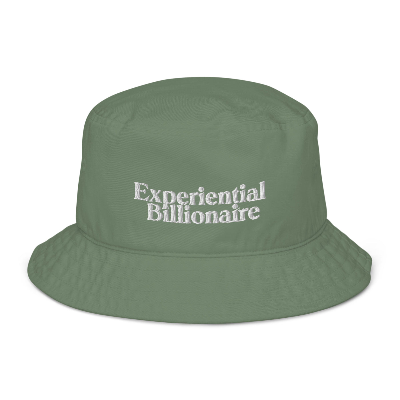 Experiential Billionaire Organic Bucket Hat