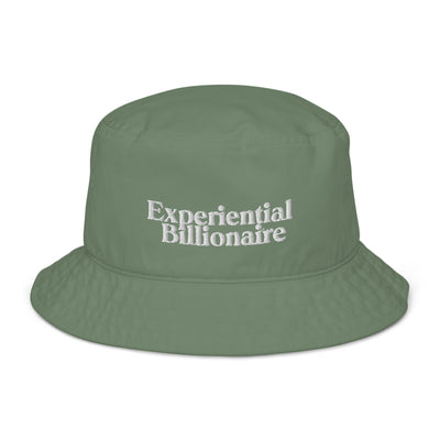 Experiential Billionaire Organic Bucket Hat