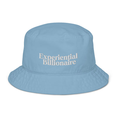 Experiential Billionaire Organic Bucket Hat