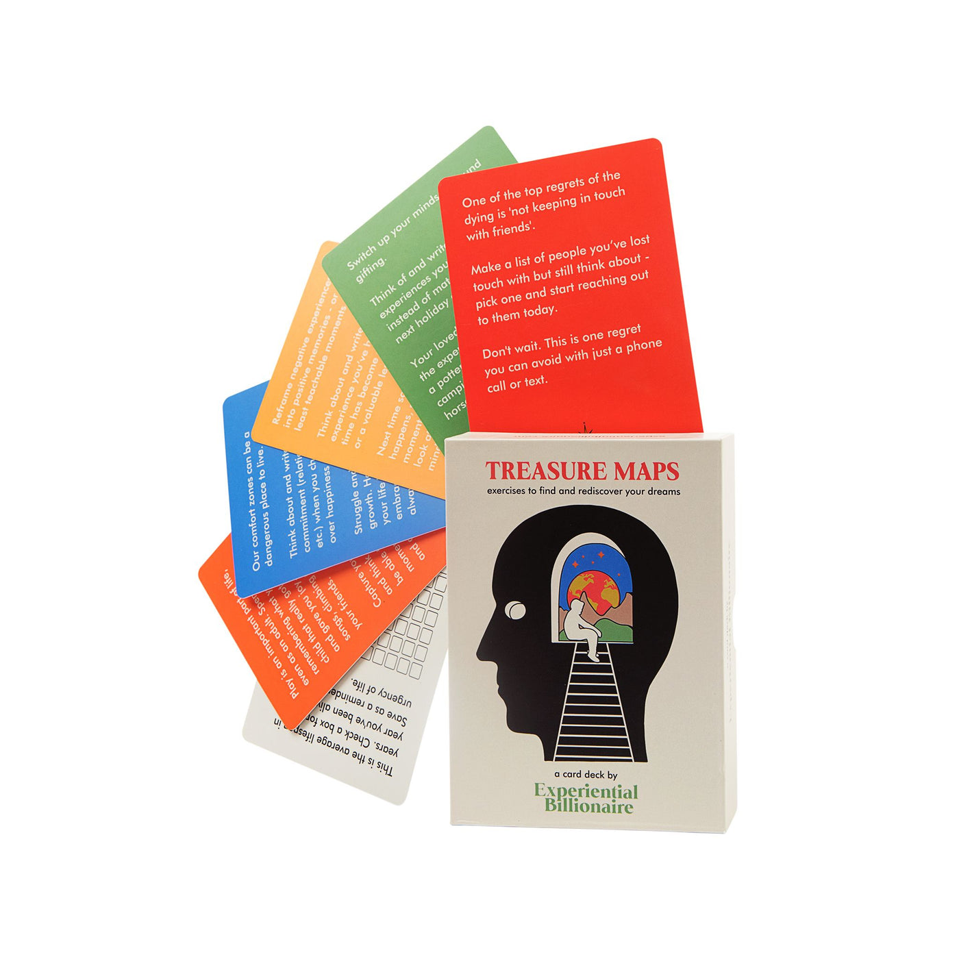 Treasure Maps Card Deck - Exercises to Find and Rediscover Your Dreams